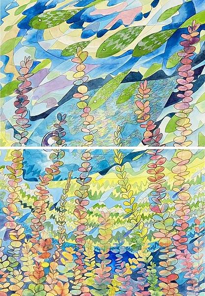 20241004 水彩/精靈之境系列14