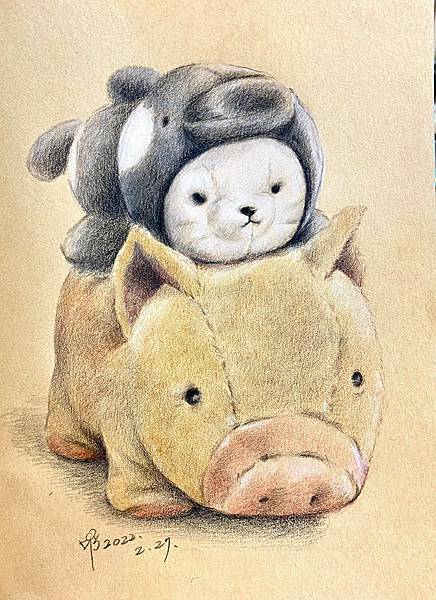 2021~2023 在藝起加油art賣畫的紀錄(3)