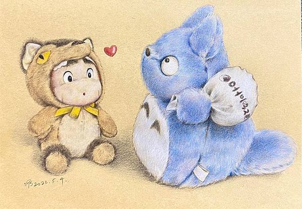 2021~2023 在藝起加油art賣畫的紀錄(3)