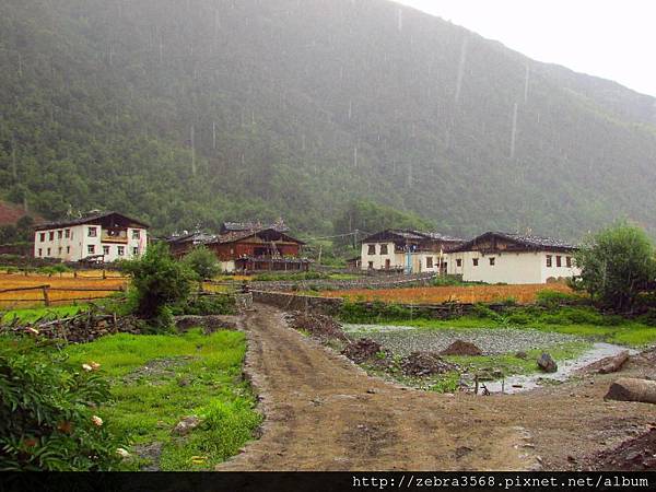 上雨崩村落