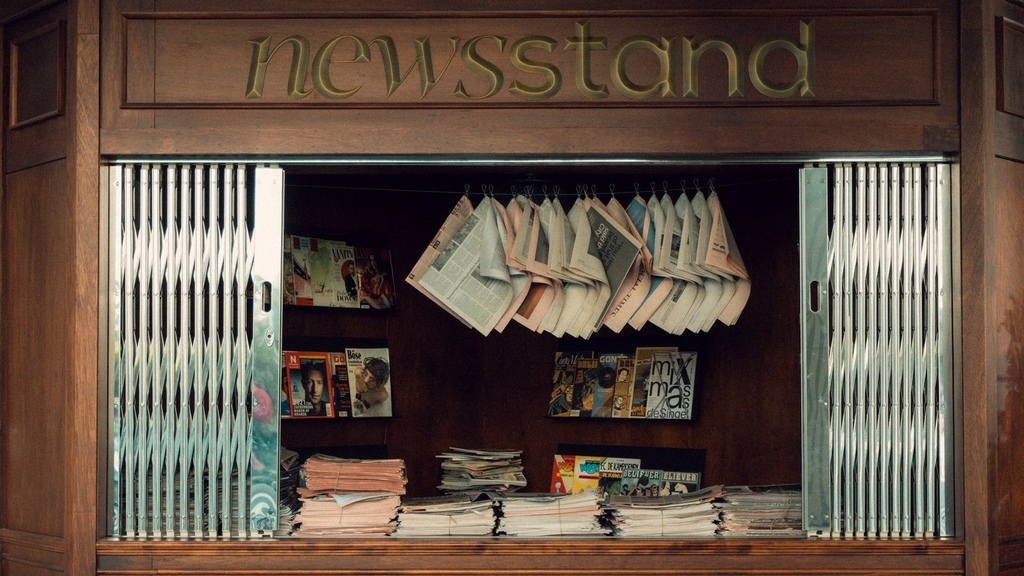 [食記] 台中一秒抵達歐洲書報攤 NEWSSTAND