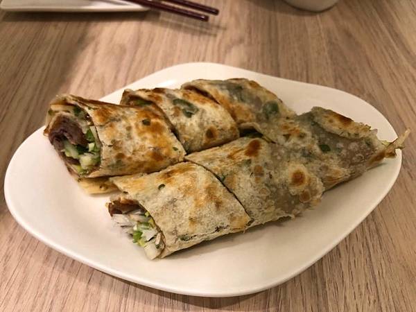 大餅捲牛肉 大餅捲牛肉