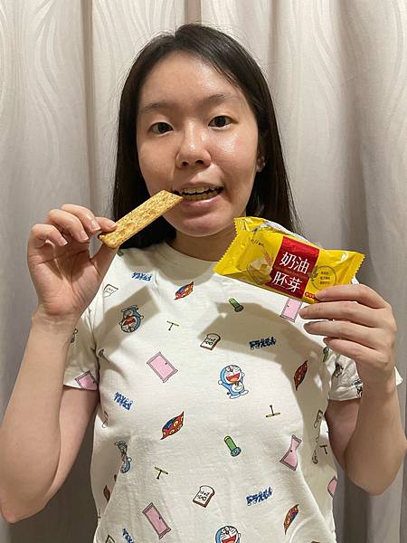 零食開箱｜評價｜餅乾推薦｜【Kenji健司】奶油胚芽餅乾禮盒