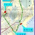花蓮港連外交通圖