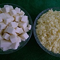 「乾酪奶酥饅頭」選用原料:蓁佑特調奶酥，選用紐西蘭進口奶粉及Super Hi-Melt Cheese。