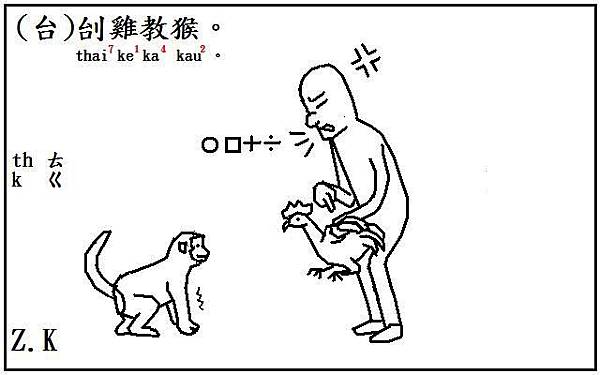 教猴