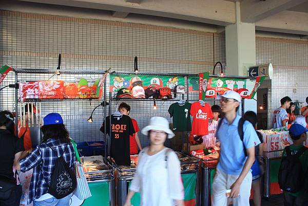 20130907 中華職棒 新莊賽   統一銷售