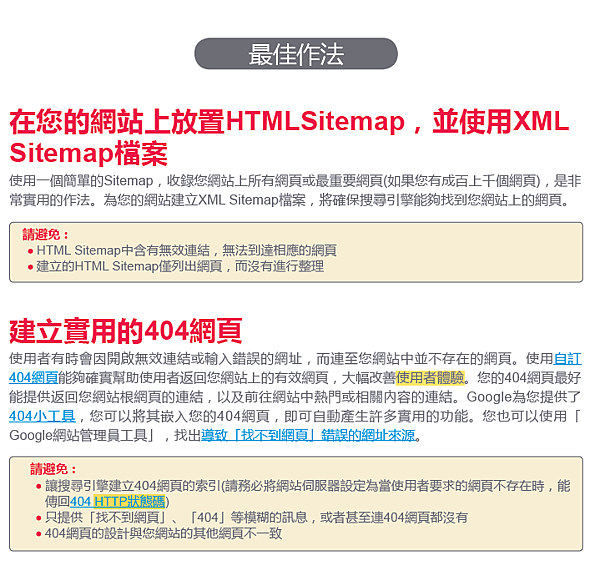 GOOGLE SEO搜尋引擎最佳化 sitemap