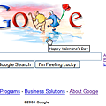 Google Valentine's Day Google Doodle 