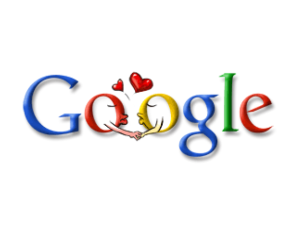 Google Valentine's Day Google Doodle  2004