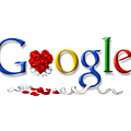 Google Valentine's Day Google Doodle  2005