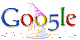 google birthday Google Doodle  2003 5 year