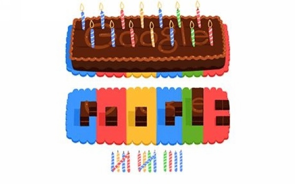 google birthday Google Doodle  2011 14 year