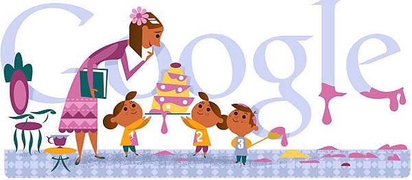 2013 年國際母親節 google doodle