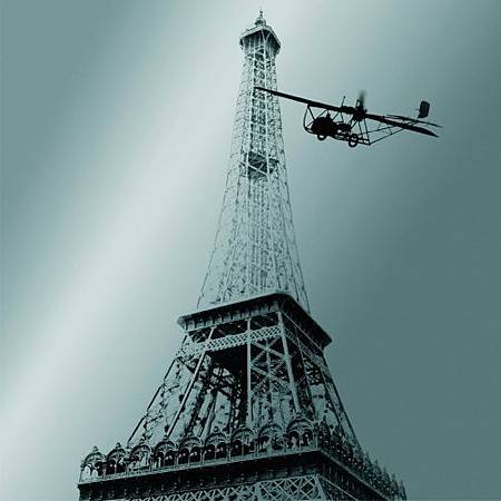 normal_Demoiselle Alberto Santos-Dumont and Eiffel Tower.jpg