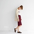 NICCI - Made In Korea韓製豹紋眼鏡棉T【NIC00053B】 