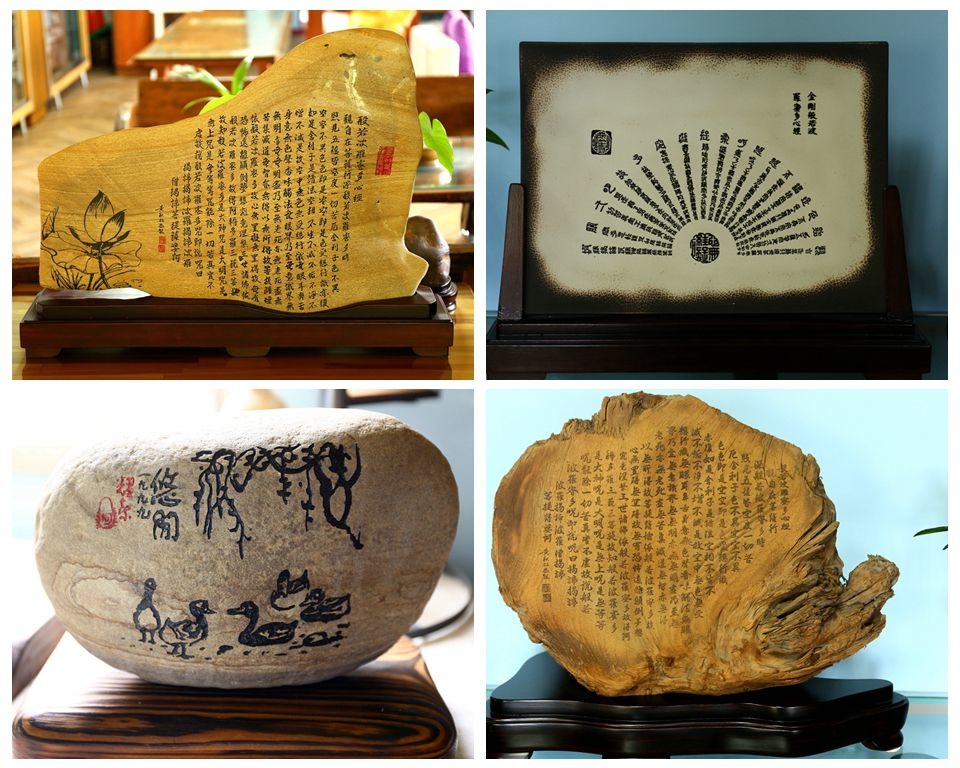 集集景點一日遊-秋水緣影雕工作室-創作展示