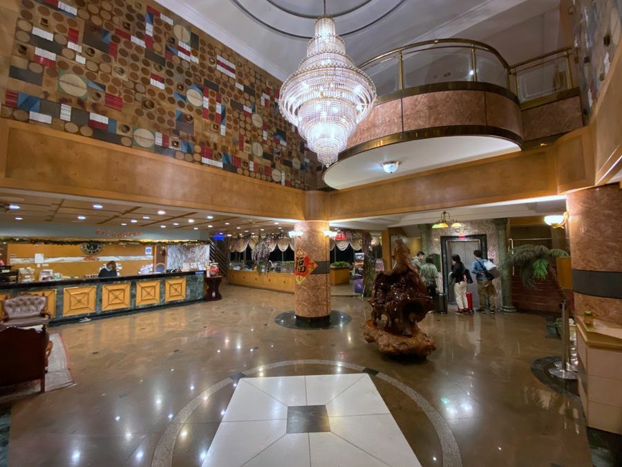 廬山溫泉住宿-名廬假期大飯店-大廳櫃台