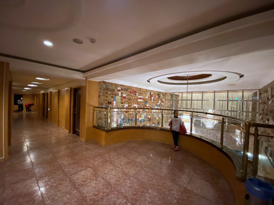 廬山溫泉住宿-名廬假期大飯店-六樓客房走道