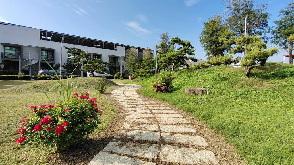 台南住宿-激情密碼藝術商旅汽車旅館-庭園