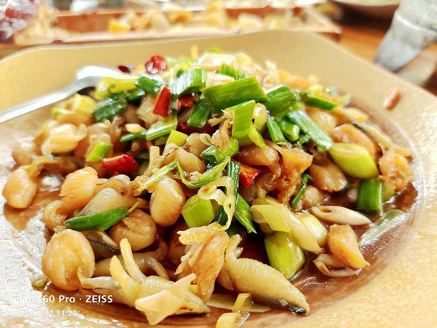 溪頭美食-小半天竹棧餐廳-炒P貝 溪頭美食-小半天竹棧餐廳-炒P貝