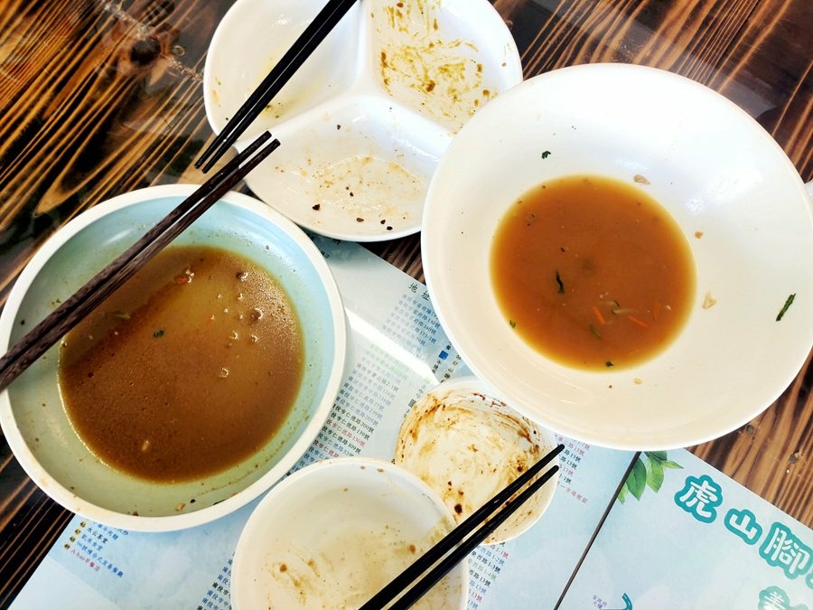 蔬醒.津味蔬食-好吃 吃光光空照圖 南投中興新村素食餐館-蔬醒.津味蔬食