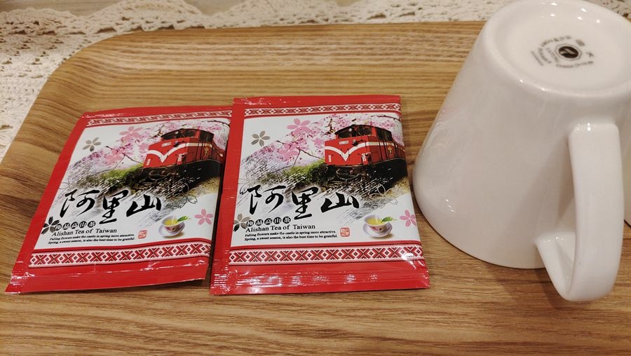 阿里山慕噶納娜民宿-套房內的阿里山茶包 阿里山慕噶納娜民宿-套房內的阿里山茶包