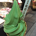 Matcha soft ice cream