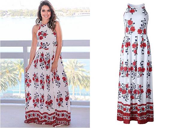 8331Sleeveless Halter Floral Maxi Long Dress1.jpg