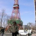 札幌大通公園有名的鐘塔