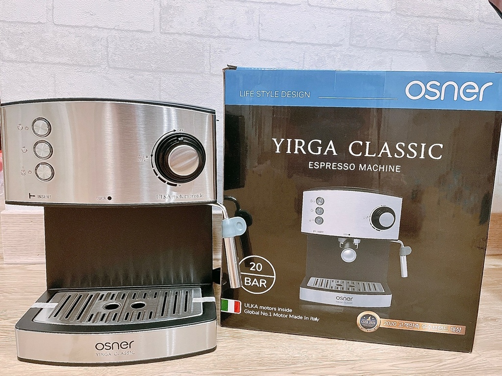 Osner YIRGA CLASSIC半自動義式咖啡機༺20