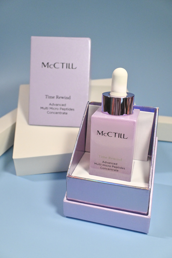 保養【開箱】McCTILL美珂媞歐 全胜肽逆時抗老精華液-使