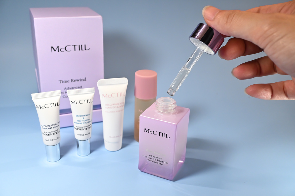 保養【開箱】McCTILL美珂媞歐 全胜肽逆時抗老精華液-使