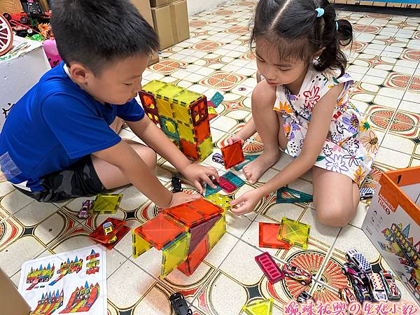 開箱)停車場磁力片