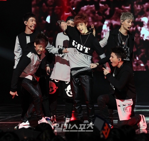 GOT7的帥氣舞姿 GOT7的帥氣舞姿