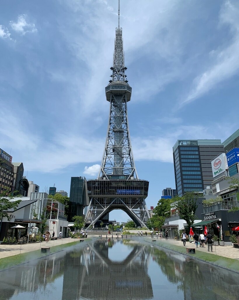 名古屋電視塔與河合鋼琴