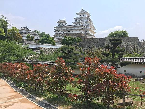 姬路城外圍景色